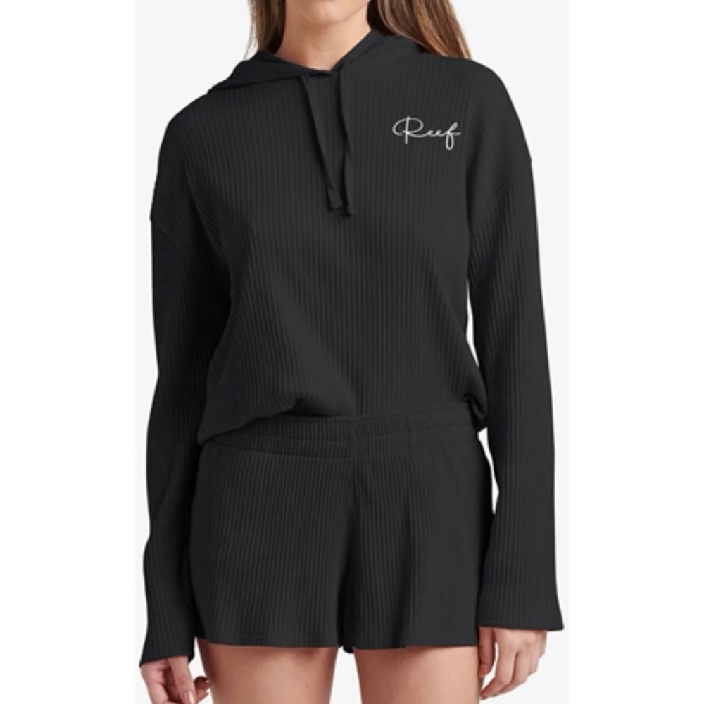 Reef beachy ribbed hoodie
